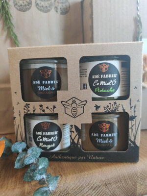 Coffret miel ô fruits secs
