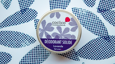 Déodorant solide lavande boite