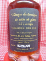 Vinaigre balsamiq. de cidre de glace - 10 cl