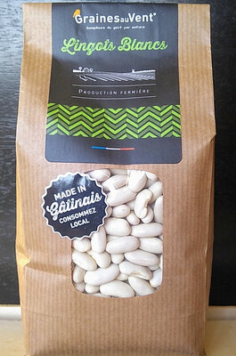 Haricots lingots blancs 500 gr