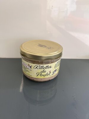 Rillettes de poulet aux 4 épices