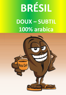 Café brésil moulu