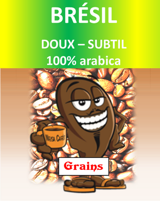 Café brésil grain