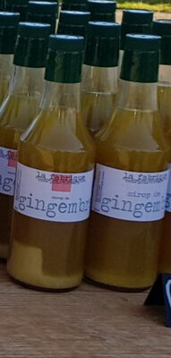 Sirop de gingembre