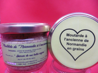 Moutarde de normandie en grains