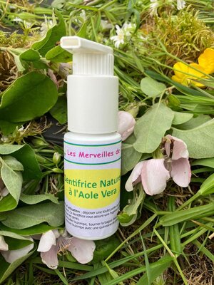 Dentifrice à l'aloé véra