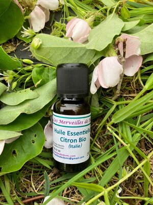 Huile essentielle citron bio