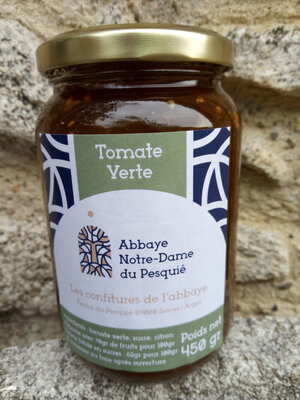 Confiture tomate verte
