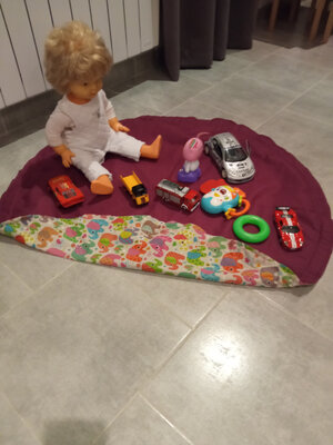 Tapis de jeux transportable éléphant