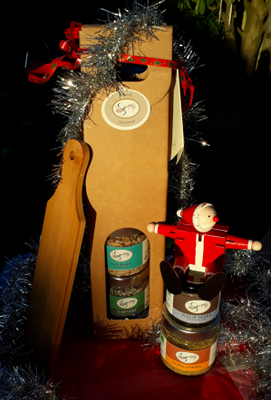 Coffret  4 mélanges + planchette + recettes