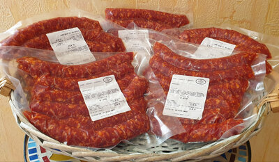 Panier merguez à griller