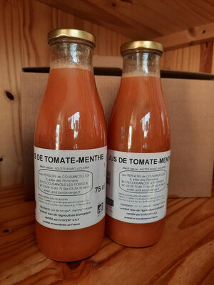 Pur jus de tomate-menthe 75cl