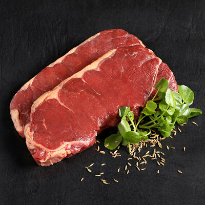 Steaks de faux filet de bison