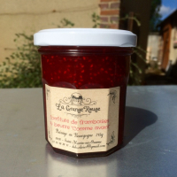 Confiture de framboises au beurre