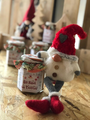 Confiture 'un noël au terrier'