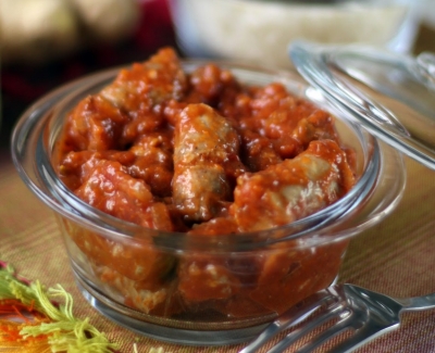 Rougail  saucisse façon traiteur 250