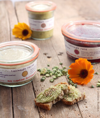 Tartinade pois cassés menthe