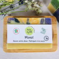 Savon solide artisanal monoï