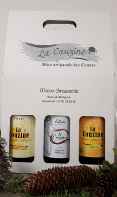 Coffret blonde, ambré, brune 75cl