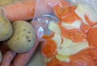 A table - purée carotte au naturel