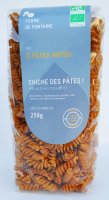 Pâtes bio chiche des pâtes
