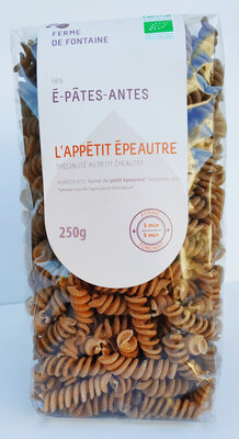 Pâtes bio appétit epeautre