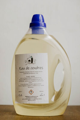 Lessive naturelle - eau de cendres