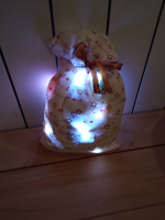 Pochon lumineux zéro déchet père noë