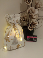 Pochon lumineux zéro déchet blanc