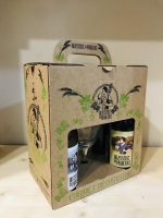 Coffret 4 bouteilles + 1 verre