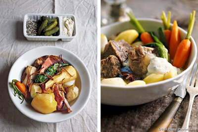 Promo pot au feu et ses légumes