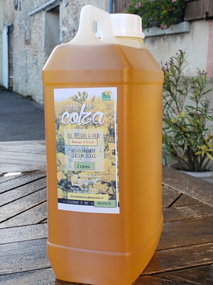 Huile colza vierge 1ère pression