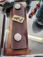 Bûche glacée 3 chocolats