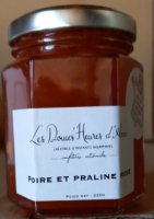 Confiture poire et praline rose