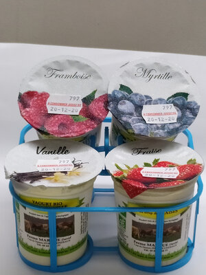 Yaourt panachage fruit