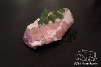 Porc bio - rôti filet