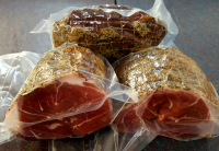 Palette avec os demi-sel fumée