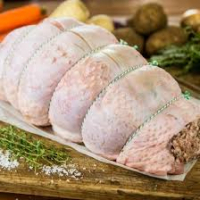 Rôti de chapon farcis