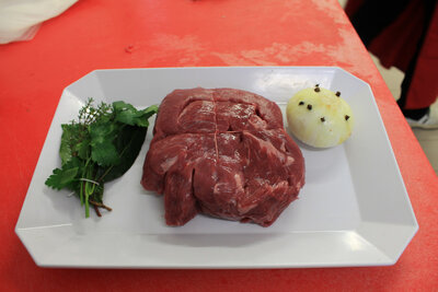 Pot au feu sans os roulé