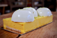 Bûche mangue citron 6/8p