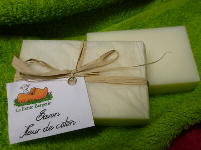 Savon fleur de coton