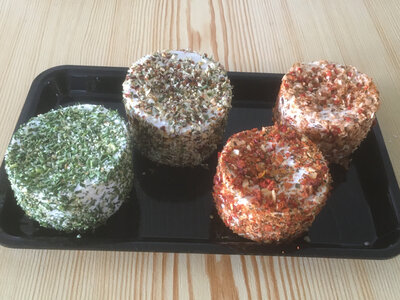 2 fromages de vache enrobé oriental