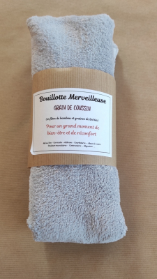 Bouillotte en graines de lin