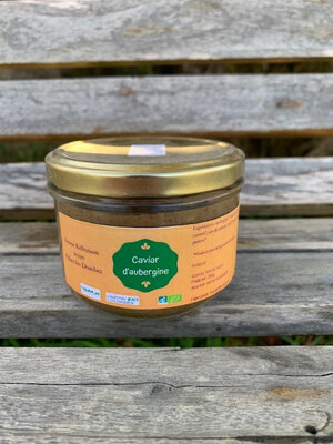 Caviar d'aubergine bio