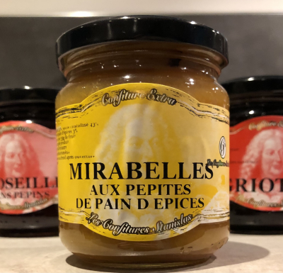 Confiture mirabelle pain d’épices