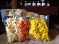 A table-légumes précuits à racletter