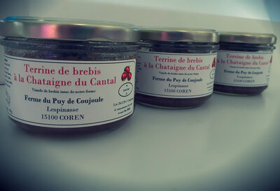 Terrine brebis à la châtaigne