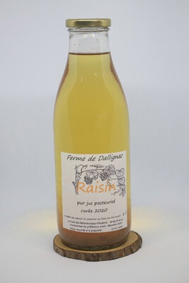 Jus de raisin blanc