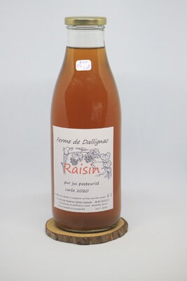 Jus de raisin rouge