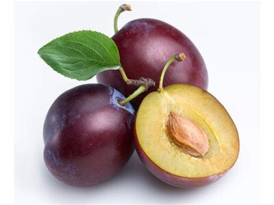 Confiture extra de prunes rouges